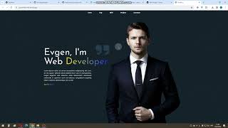 120 Website beautiful modern design. Portfolio Web Developer Site. Deploy.  Responsive. Animation. screenshot 3