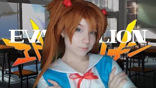 АСМР Аска покажет тебе школу и обработает раны☀Ролевая игра ASMR Asuka Evangelion Roleplay🍉