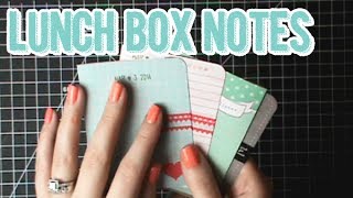 SP Episode 358: Easy Lunch Box Love Notes with Project Life Bi-fold Journaling Cards