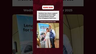 Stefanie Sun shows support as husband receives High Commendation Award from Singapore Red Cross