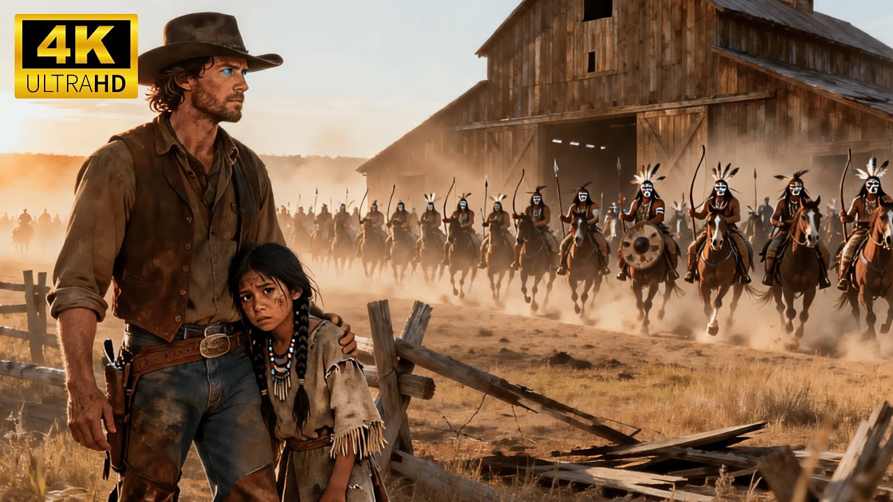 HE GAVE WATER TO A STARVING NATIVE GIRL… THEN 200 WARRIORS SURROUNDED HIS BARN