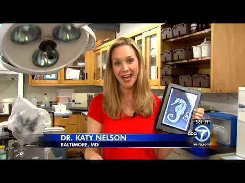 Dr. Katy Nelson at the National Aquarium in Baltim...