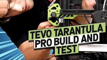 Tevo Tarantula Pro Unboxing, Build and Test - Hows it stack up?