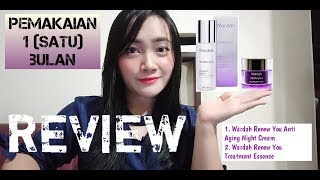 REVIEW WARDAH RENEW YOU INTENSIVE SERUM, DAY CREAM AND NIGHT CREAM | SKINCARE AWET MUDA