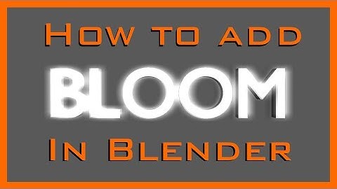 How to add bloom in the Blender Game Engine [6.69]