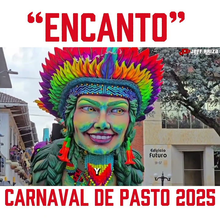 Carroza ENCANTO en el carnaval de Pasto 2025 #carnaval #pasto #nariño #