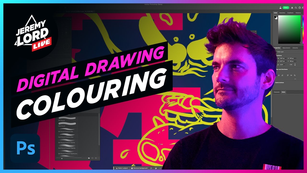 Digital Drawing Basics: Colouring