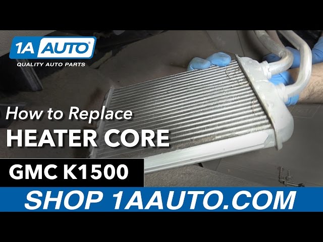How To Replace Heater Core 91 98 GMC K1500 1A Auto