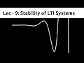 Stability of LTI Systems | Control Systems | TDG | Lec 9