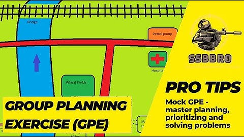 GPE 29: mock group planning exercise at @SSBbrohere #freeSSBmentorship #gtotask #freessbguidance