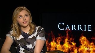 Chloe Grace Moretz- CARRIE (2013) Interview