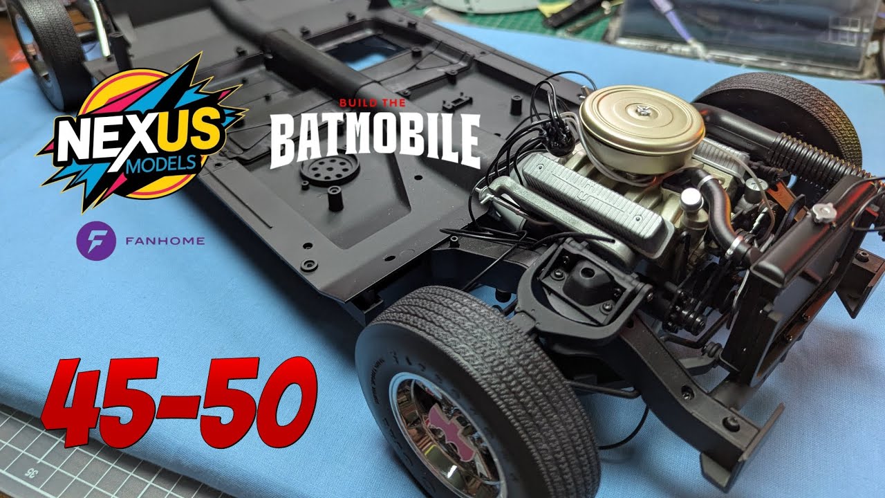 Fanhome Batmobile 66 Build Pack 10 (Issues 45 to 50) - YouTube