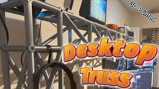 Free 3D Printable Desktop Truss System: Build, Customize, Collaborate!