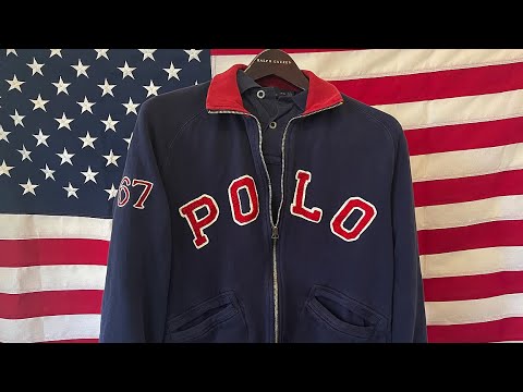 Polo Ralph Lauren Varsity Letterman Jacket - YouTube