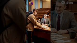 Экзамен с коньяком:  Зачёт или нет? #студенческаяжизнь #смешновидео #aiвидео #угарныевидосы #ржака