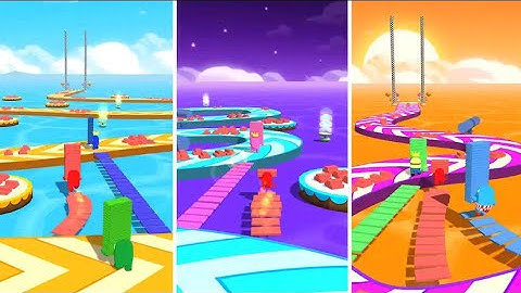 Shortcut Race 3D: Imposter Stack And Run - All Levels Gameplay 1-5