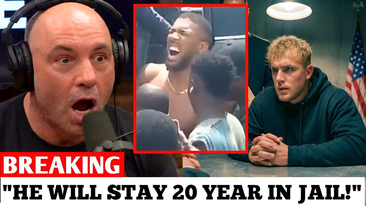 Joe Rogan SHOCKED as Jake Paul Faces Up to 20 Years in Prison Over ...