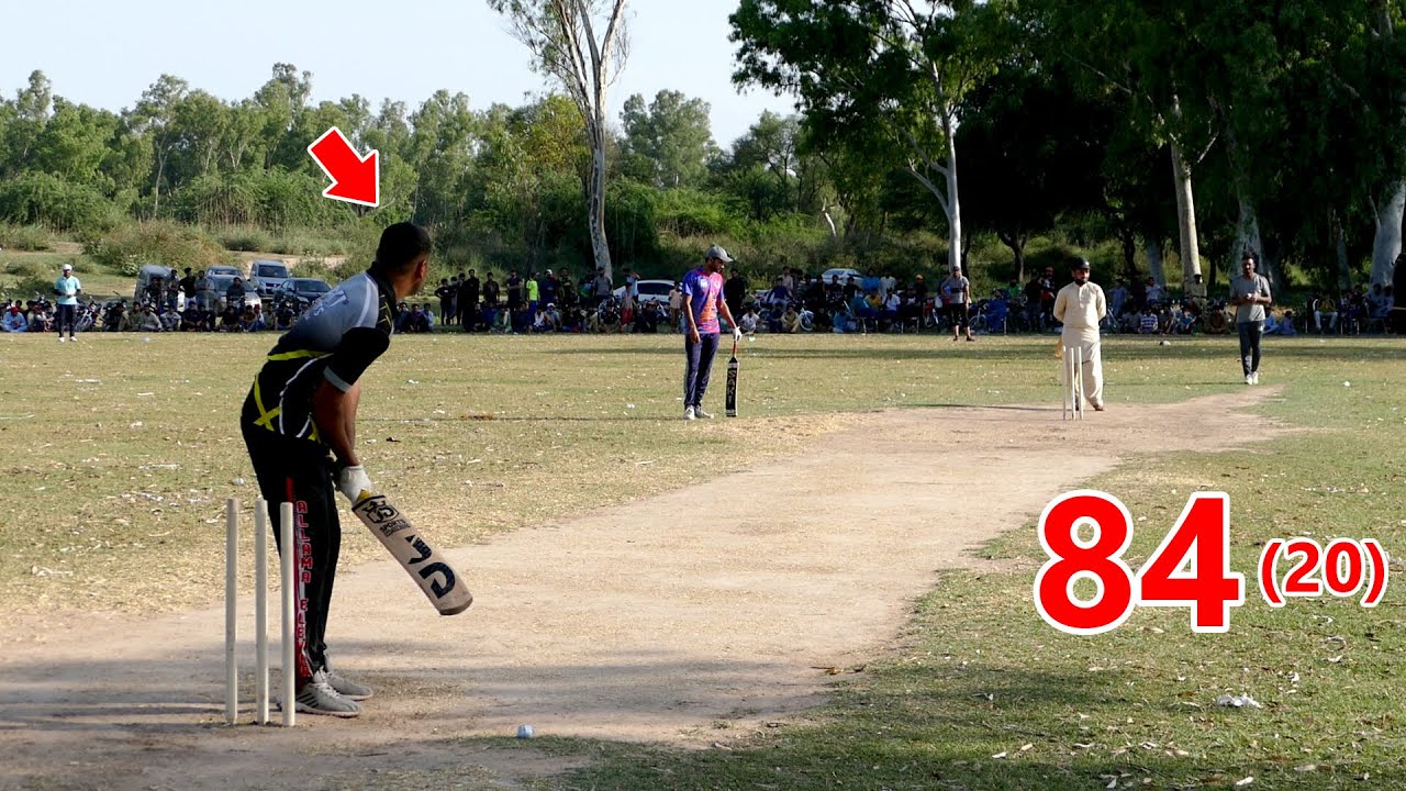 84 Runs in 20 Balls || Buntoo Bhai & Usama Ali Historical Run Chase 84 ...