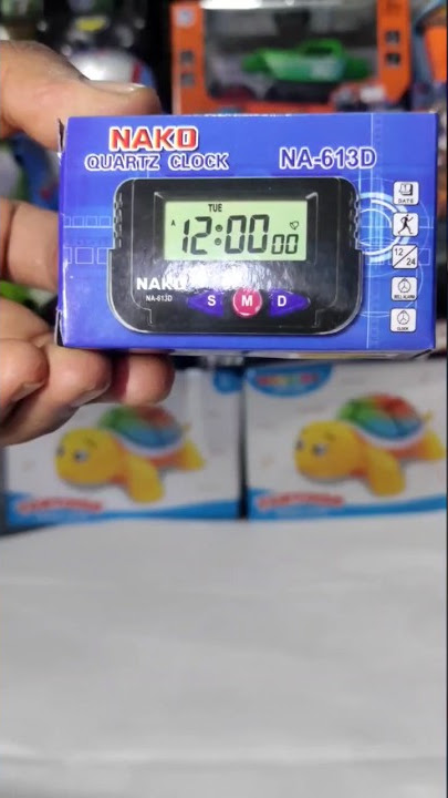 Quartz Clock NAKO Automobile Clock Manual (unboxing) #shorts #trending #clock