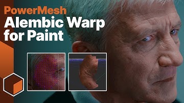 PowerMesh Rendering for Texture Painting with Alembic data [Boris FX Mocha Pro]