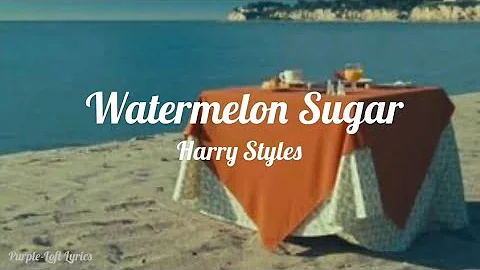Harry Styles - Watermelon Sugar (Lyric Video)
