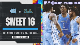 North Carolina vs. UCLA - Sweet 16 NCAA tournament extended highlights