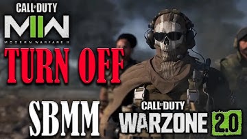 How to TURN OFF Skill Based Match Making (SBMM) in Call of duty Modern Warfare 2 and How it works!