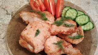 Отбивные в маринаде/как сделать мясо нежным Отбивные в маринаде/как сделать мясо нежным
