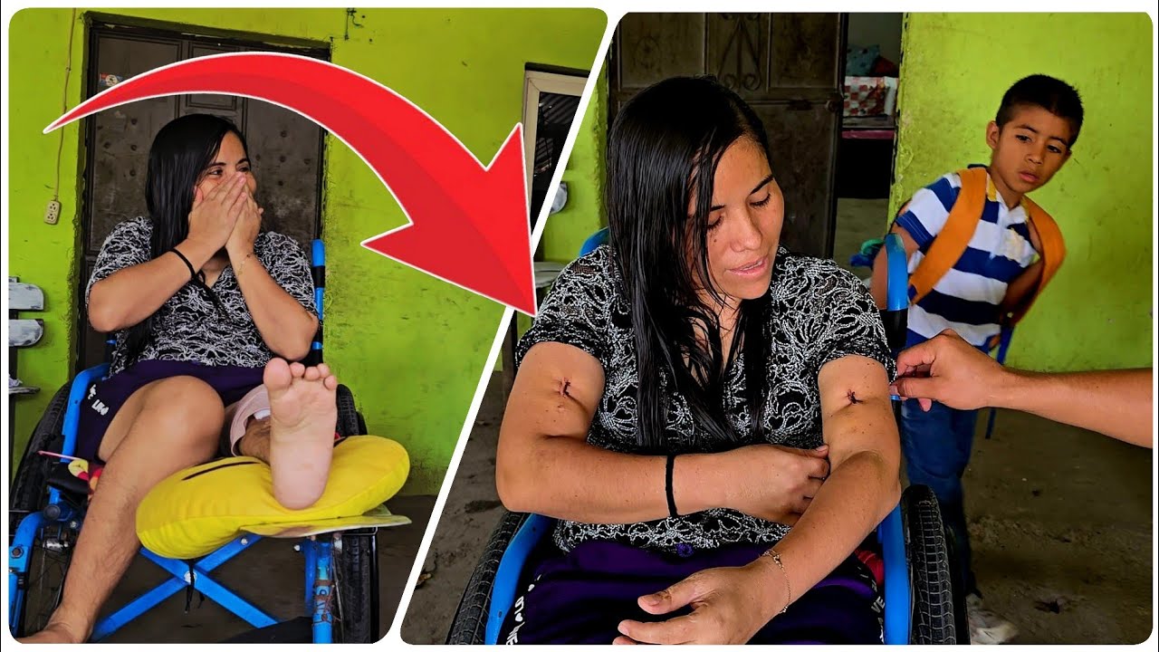 ¡Santo Dios! A doña Esperanza el Abrieron dos hoyos en los brazos