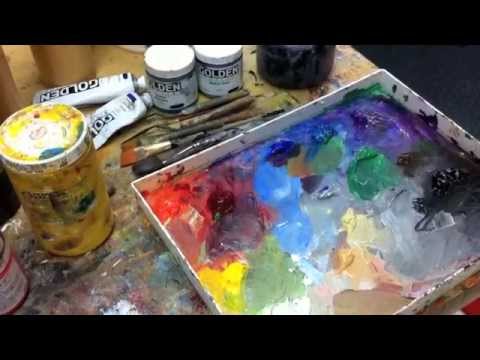 How To Use the Sta-Wet Palette 