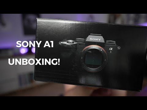 Unboxing the Sony Alpha 1 Full Frame Camera