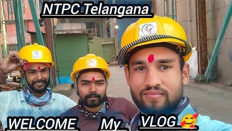 My first vlog 😀my first vlog ♥️ my   NTPC plant vlog company vlog my first vlog 2025 🥰