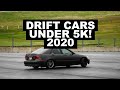 5 Best Drift Cars Under 5k! 2020!