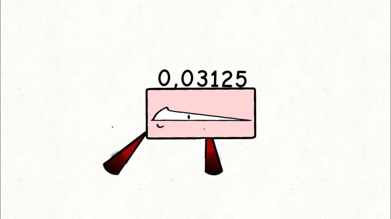 Numberblock band 256ths 0 00390625 to 0 04296875 youtube