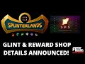 Glint  reward shop details announced