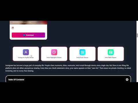 Instagram Story Viewer - View \u0026 Download Online