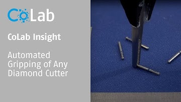CoLab Insights: Automated Gripping of Any Diamond Cutter