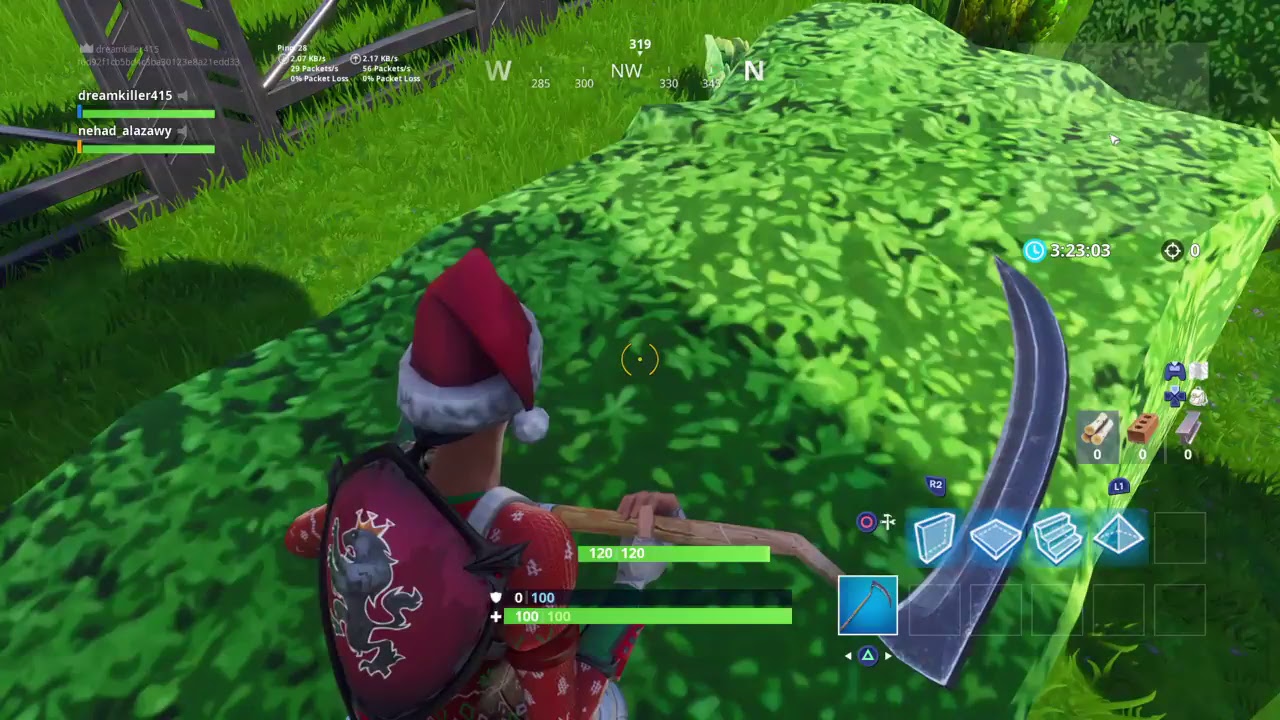 Fortnite playing hide and sike in lachys world - YouTube