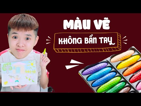 Màu Vẽ Không Bẩn Tay Hữu Cơ | #Shorts