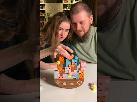 Ноев ковчег 🙉 Animal Balance Stack Height #настольныеигры #boardgames #familygames #игры #настолки
