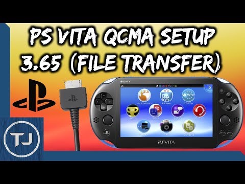 PS Vita 3.65 QCMA Setup for USB File Transfer! Tutorial 2017!