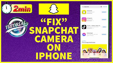 How to Fix Snapchat Camera on iPhone || Snapchat Camera Fixes || 2022