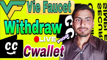 How To Withdraw From Vie Faucet To Cwallet