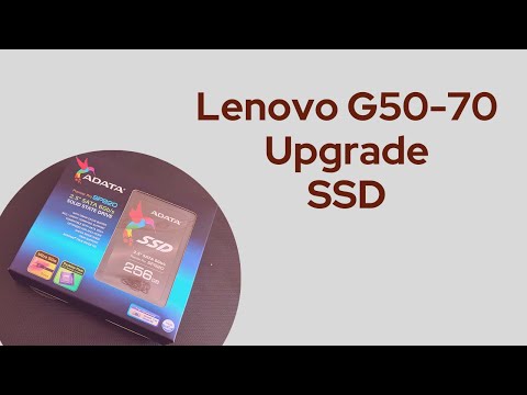 Lenovo ideaPad G50-70 Upgrade SSD