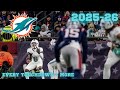 Every Miami Dolphins Touchdown of the 2025-26 NFL Season