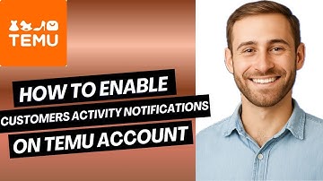 How to Enable Customers Activity Notifications on Temu account | easy guide