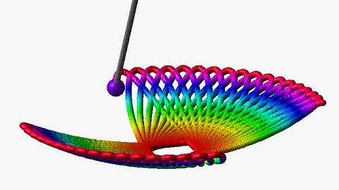 3D simple pendulum #3 (bird