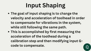 A320 Final Project: 3D Printing and Input Shaping