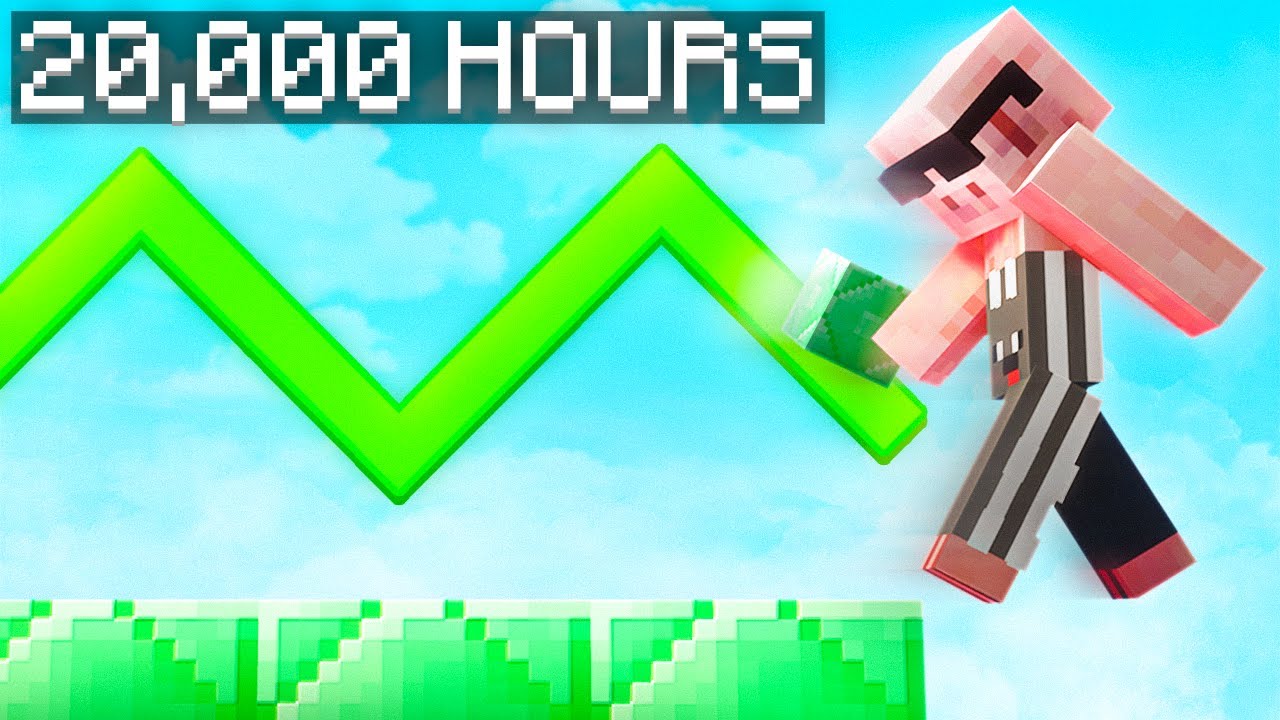 Tôi Đã Mất 20,000 Tiếng Để Tập Bridge Này Trong Minecraft...