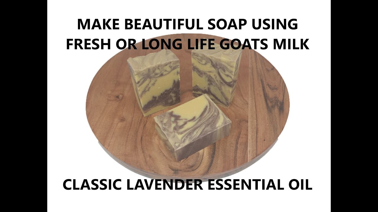 Goat Milk Soap Making using the Milk in Oil Method 